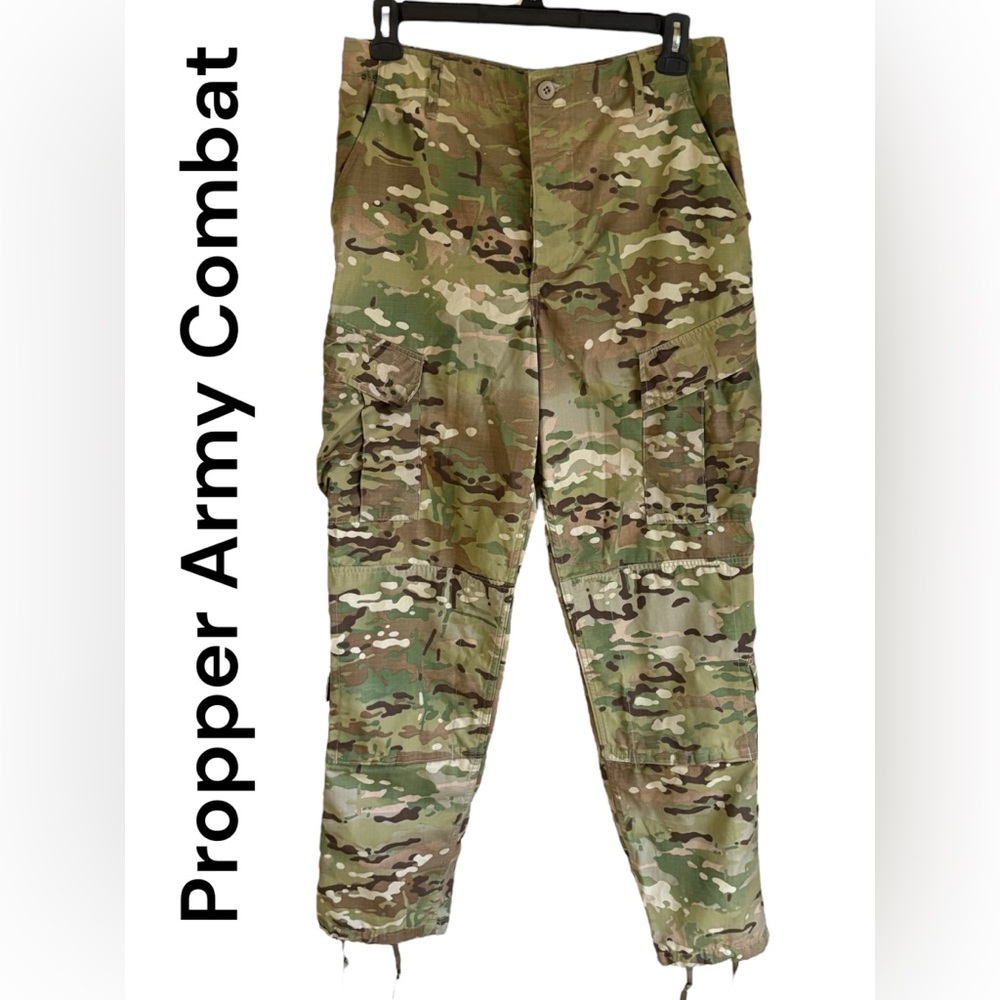 Propper-official army combat trouser fits 31-34 waist x 34” inseam 8 pockets EUC